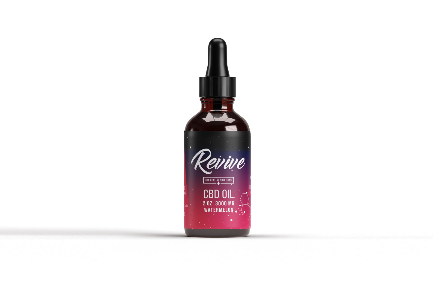 Watermelon CBD Topical 3000MG 2oz Dropper